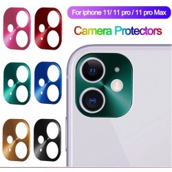 Aluminum Alloy Camera Protector of Iphone 11 ( 10ea/pack :3 color Mix ) Aluminum Alloy Camera Protector of Iphone 11 ( 10ea/pack :3 color Mix )