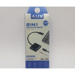 Flitop Lightning to 3.5mm Audio and Lightning Charging Adaptor AC38 - Sale