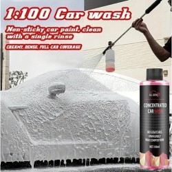 Concnetrated Car Wash Foam  1:100 Water Mix Ratio 100ml