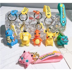 PVC adhesive Keychain (7 mixed design/Pack) - No DC PVC adhesive Keychain (7 mixed design/Pack) - No DC