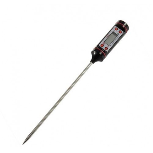 Digital Thermometer with Stainless Probe 12cm long