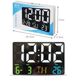 Large Electronic Digital LED Clocks (36x16x2.5cm) - Sale