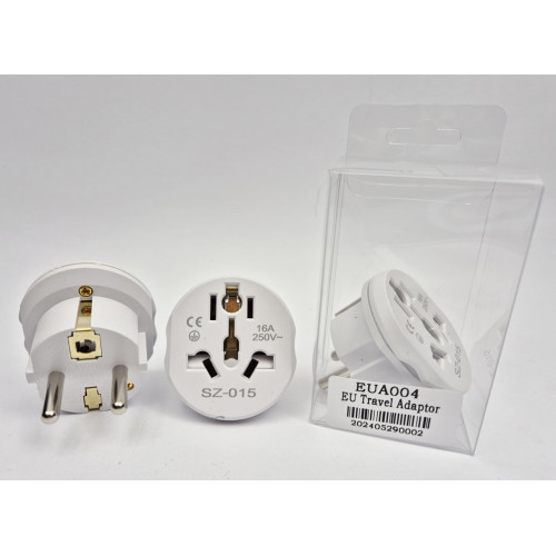 Premium International Travel Adaptor to EU