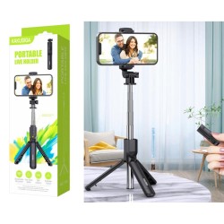 Kakusiga Portable Selfie Stick with Bluetooth Switch
