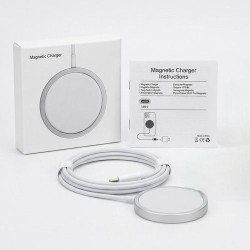 Magsafe 15W Magnetic Wireless Charger for Iphone with Type C Port