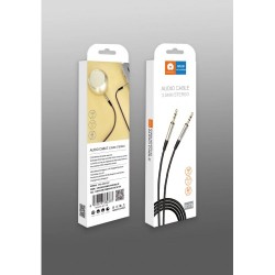 WUW Hifi Aux Cable 3.5mm 1 Meter (10ea/pack) X175 - No DC