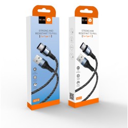 WUW USB Charging Cable Type C 2.4A 1Meter