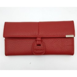 Temali Genuine Leather Woman Long Wallet Wine 4200W- No DC