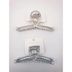 Premium Metal Hair Clip 11.5cm  Gold 3ea / Silver 3ea (Min. 6 ea) - No DC