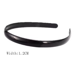 Plastic Resin Hoop Headband (12card/Pack)