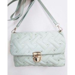 PU Leather Fashion Clutch Bag 23.5 x 17 x 5cm Mint - No DC