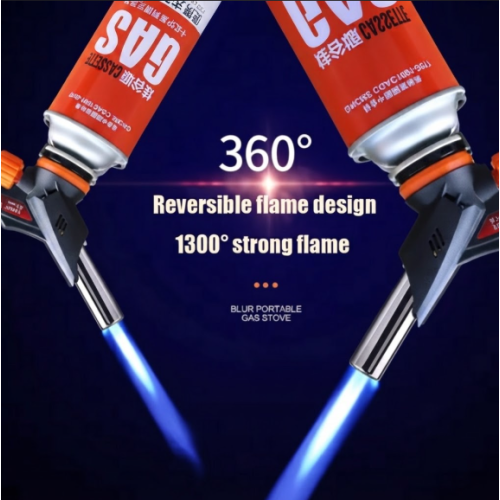 Butane Gas Torch 360 Degree Reversible