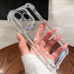 Transparent Double Shock Proof Hard Case with Camera Protection S25 FE
