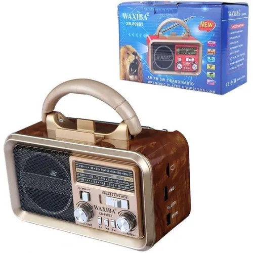 Bluetooth FM / AM / TF Speaker (17 x 9.5 x 7.5cm) - No DC Bluetooth FM / AM / TF Speaker (17 x 9.5 x 7.5cm) - No DC