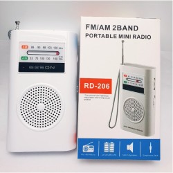 Pocket Radio AM/FM with Hand Strip (120 x 69 x 27mm)