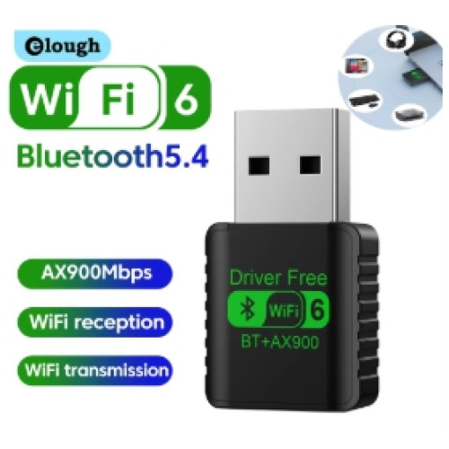 WiFi 6 AX900 Bluetooth 5.4USB Adapter Driver Free