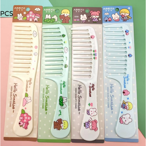 Professional Salon Quality Hair Comb 4pcs/card (12card/Pack)