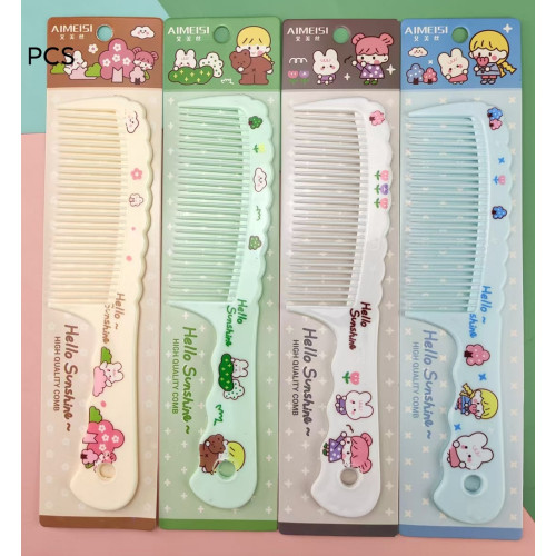Professional Salon Quality Hair Comb 4pcs/card (12card/Pack)